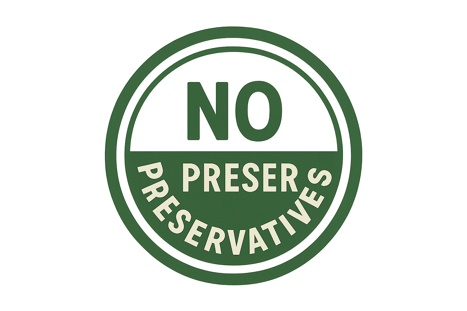 round icon with text